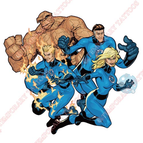 Fantastic Four Customize Temporary Tattoos Stickers NO.410